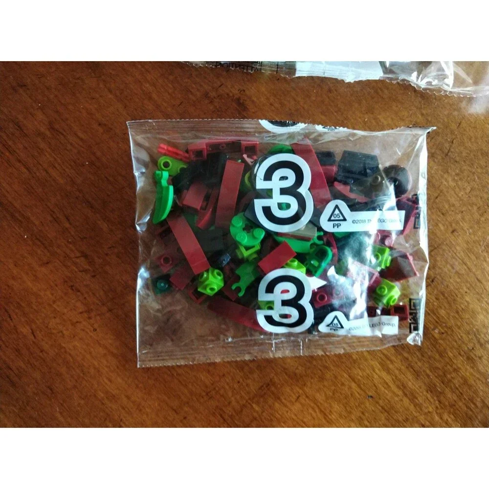LEGO Icons 10309 Succulents - **Bag 3 Only** Red Echeveria, Ball Cactus, Burro's
